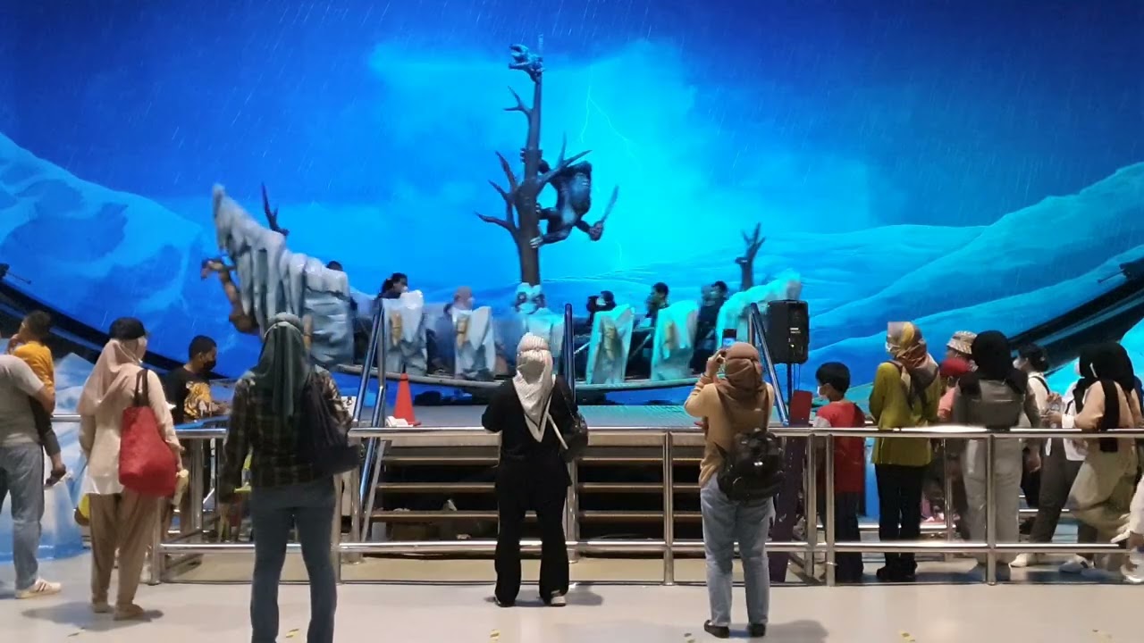 DUFAN ANCOL 2022 || KONTIKI || WAHANA INDOOR || Terlihat sederhana tapi bisa bikin pusing ...