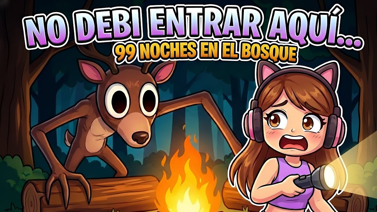 😱 EL CIERVO ME ACECHA | 99 NOCHES EN EL BOSQUE