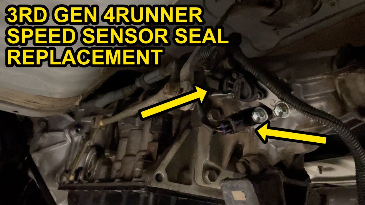 3rd Gen 4Runner Transmission Speed Sensor Seal Replacement (1996-2002)