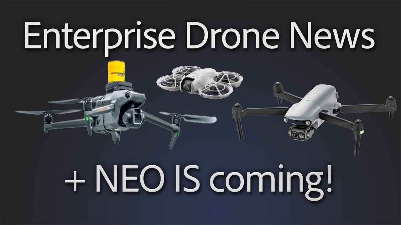 New Autel Evo Lite Enterprise Drones, DJI Neo Details, & Mavic 3 Enterprise Updates!