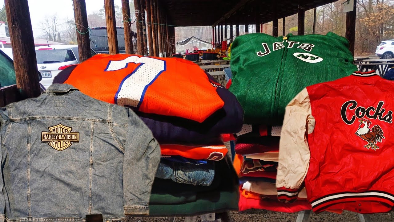 Wow😱 está si es una ENORME GANANCIA de ROPA VINTAGE en el FLEA MARKET 
