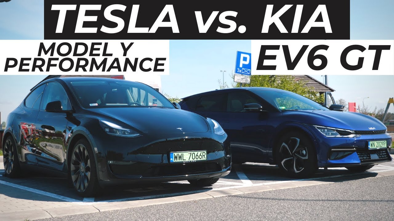 KIA EV6 vs. TESLA MODEL Y w trasie! Który samochód jest bardziej efektywny? ⚡️
