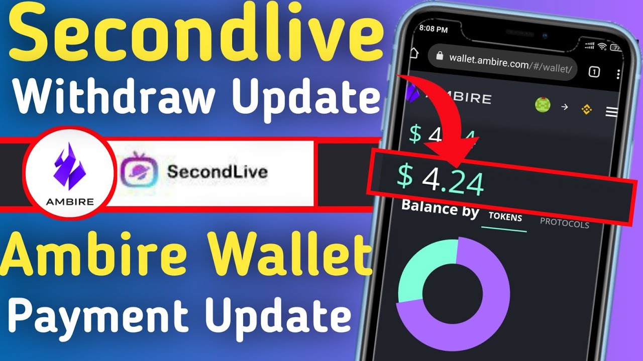 Secondlive STL payment Update | Ambire Wallet Payment Update Profits Profit 50$-100$