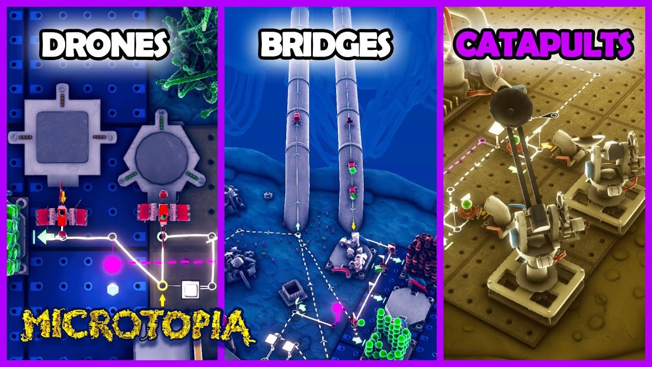 MASTERING inter-island LOGISTICS - Microtopia Tips & Tricks