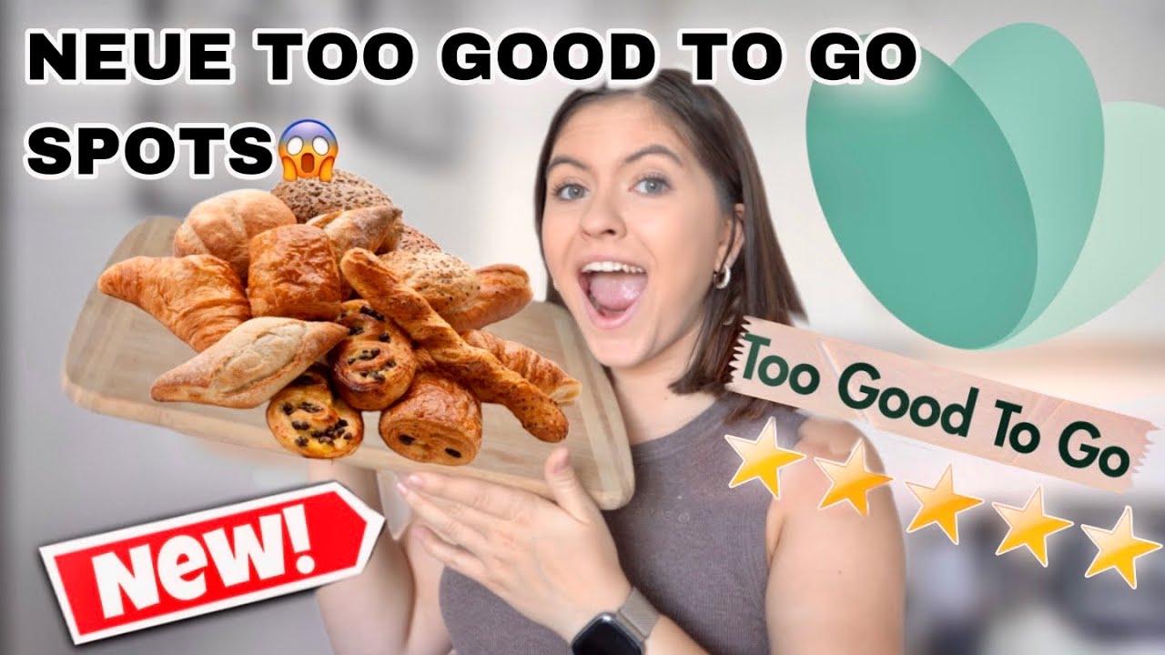 Ich teste NUR NEUE TOO GOOD TO GO SPOTS IN K&Ouml;LN!!! DAS IST HEFTIG ⭐️😍🥨🥐