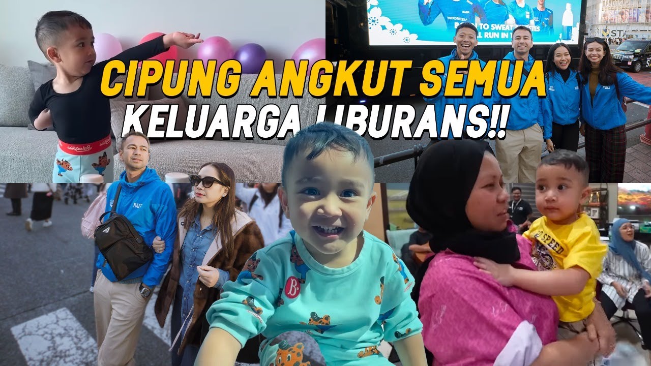 BIRTHDAY TRIP RAFFI NAGITA DIMULAI!! SEMUA BERANGKAT KE JEPANG!! TIM KOMPAK CAT RAMBUT WARNA WARNI!!
