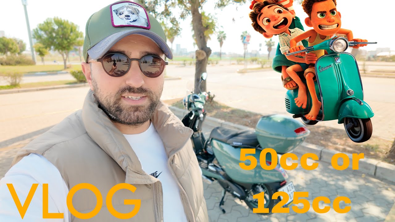 Yuki Gelato 50cc ama 125cc / B ehliyeti ile kullanılan Çinli Vespa