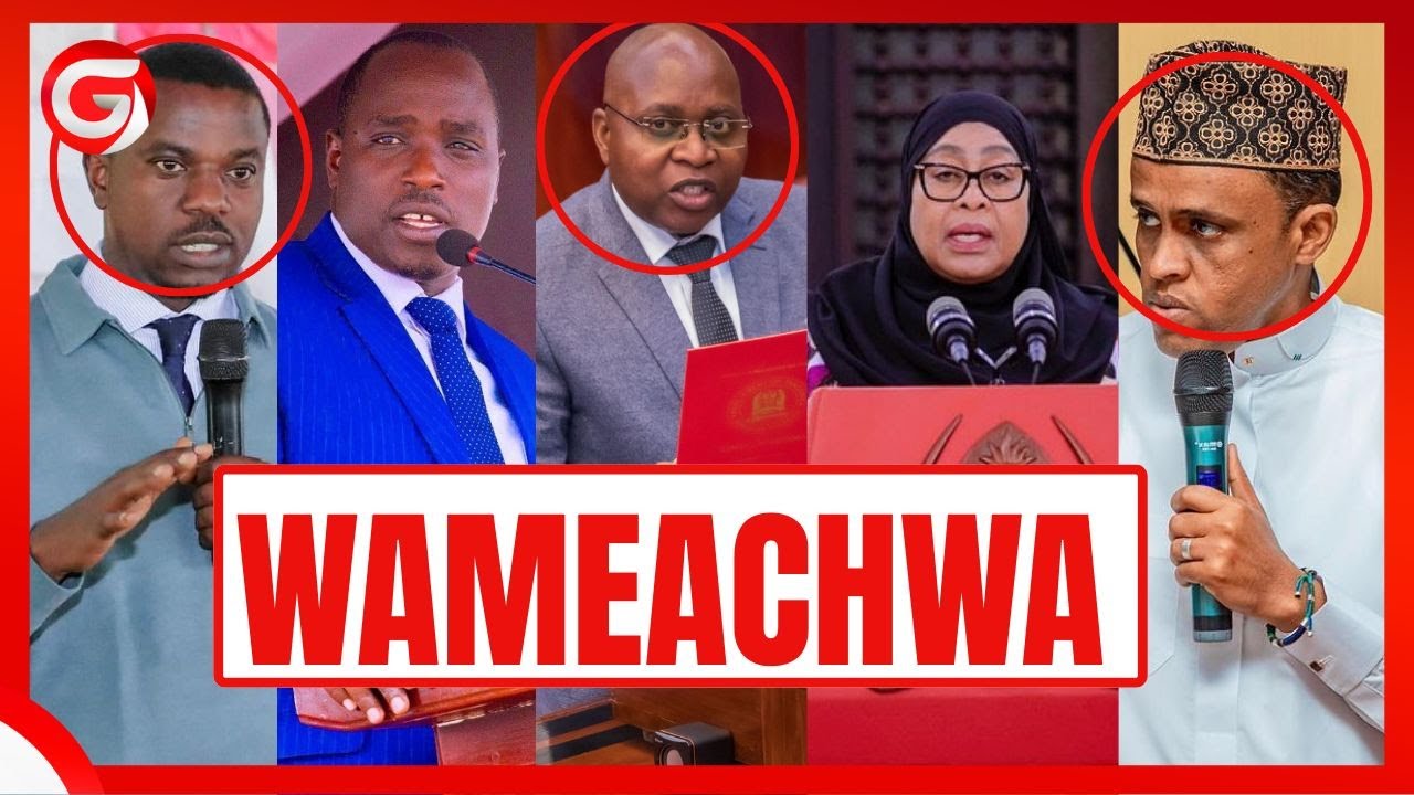 LISTI ya MAWAZIRI WALIOACHWA na RAIS SAMIA - BASHE - BITEKO - NDUMBARO - BASHUNGWA - PINDI CHANA....