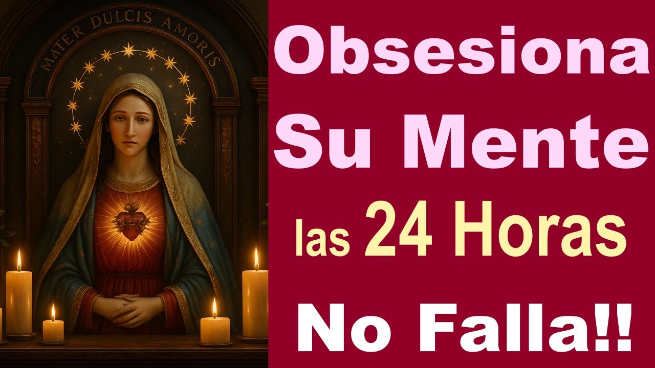 ORACIÓN para OBSESIONAR y DESESPERAR a un HOMBRE o MUJER 🙏 Muy Efectiva!!!