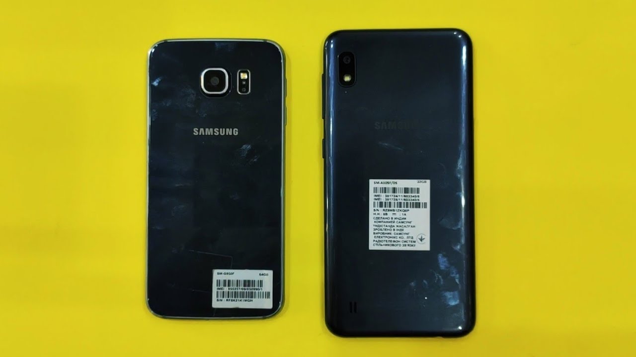 Samsung Galaxy A10 vs Samsung Galaxy S6