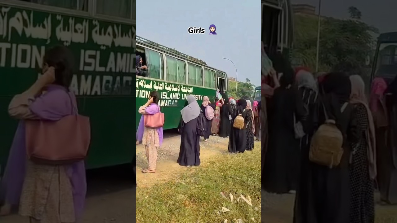IIUI Bus Situation Boys vs Girls😂|Internation Islamic University Islamabad| #iiui #iiuislamabad