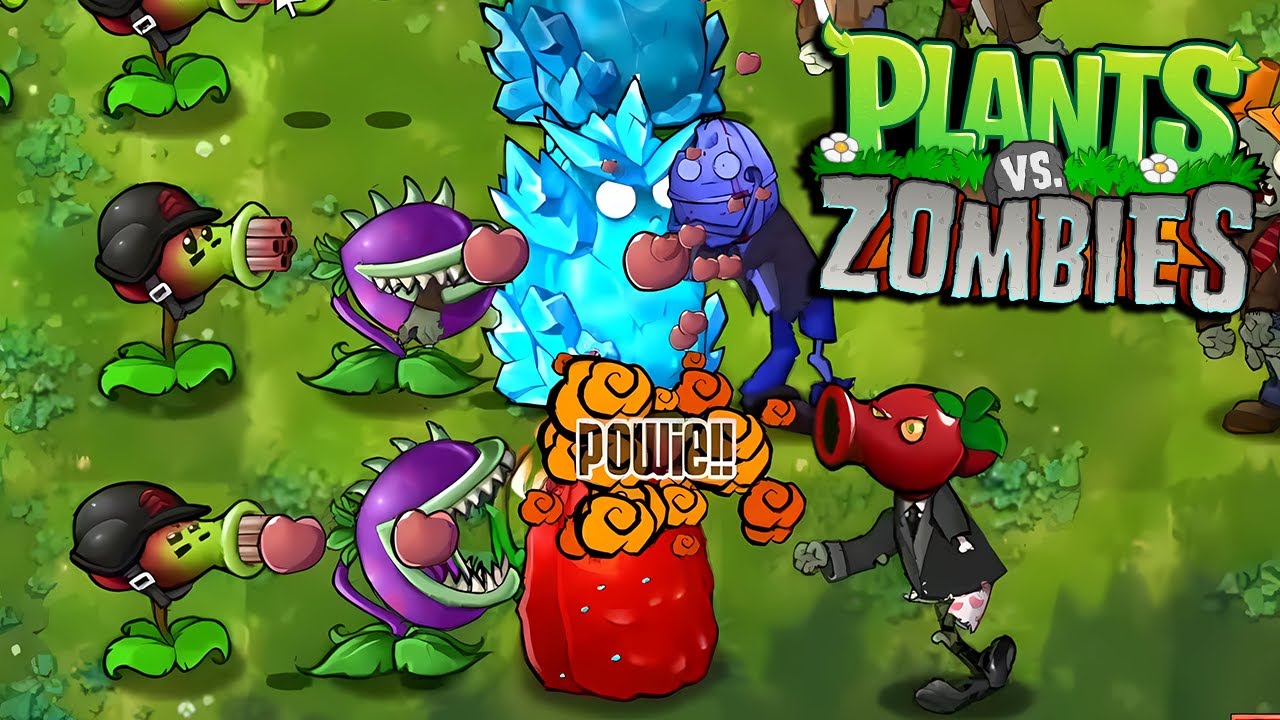 LA NUEZ CASCARA - HELADA !! PLANTS VS ZOMBIES FUSION