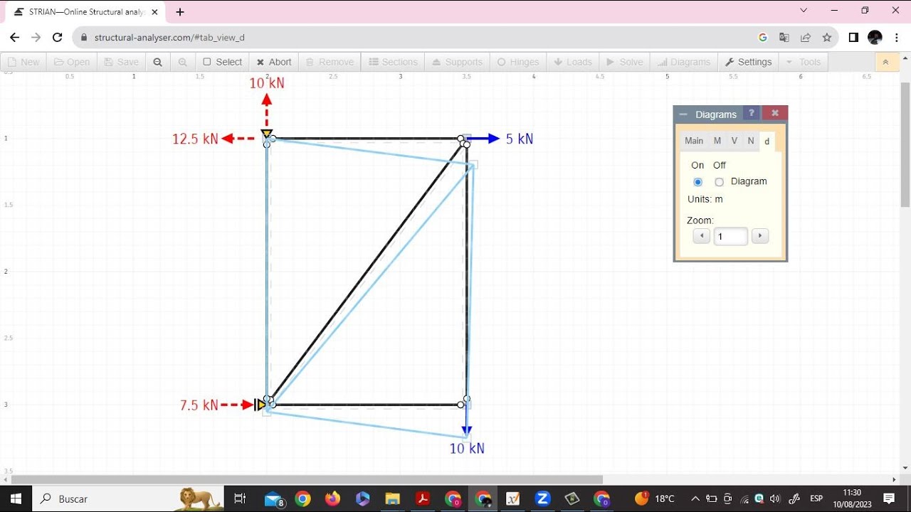 STRIAN Structural analyser Software - Armaduras