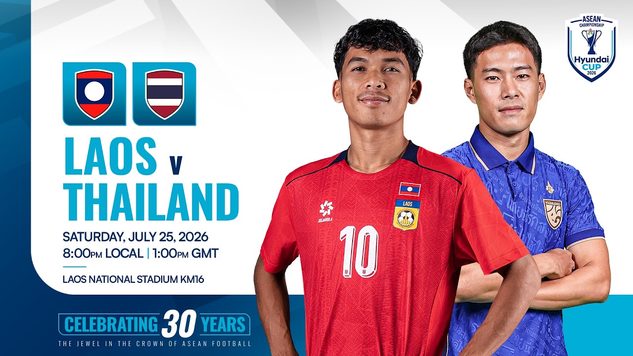 LIVE | Laos (LAO) vs Thailand (THA) | ASEAN Hyundai Cup&trade; 2026 Group Stage