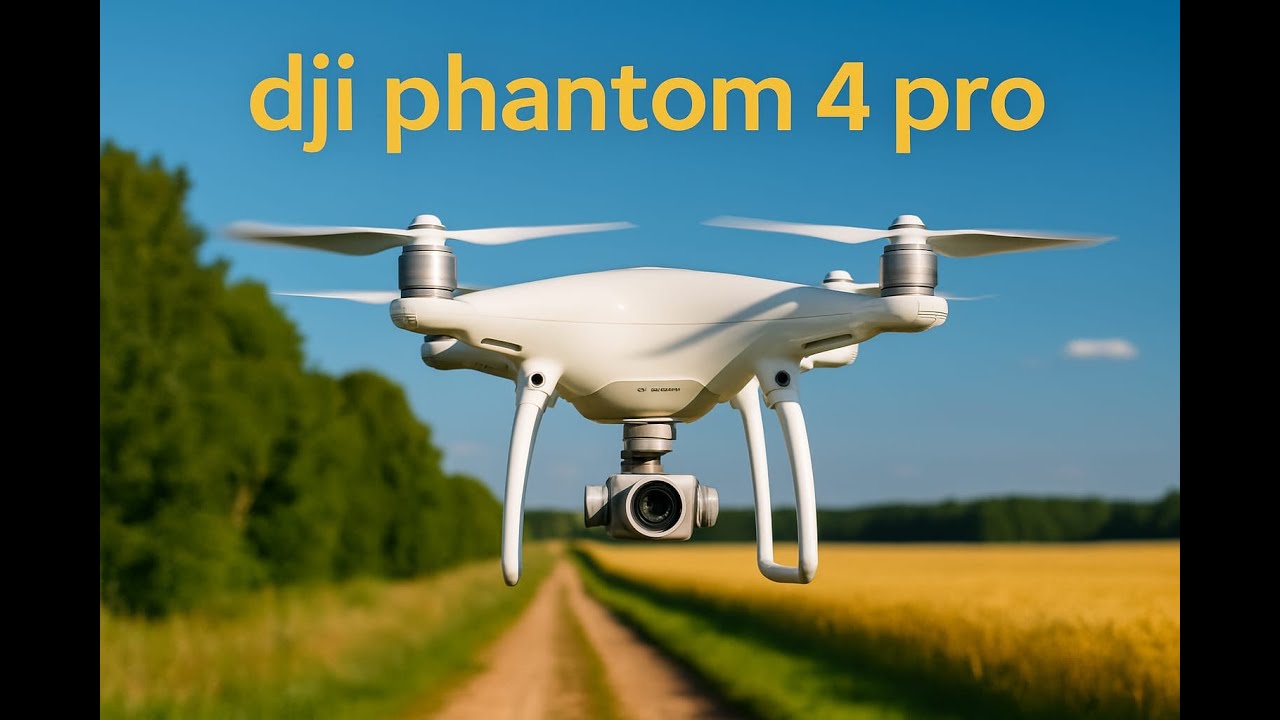 Мне подарили дрон DJI Phantom 4 Pro. Я ничего не понял :) но попробовал впервые на нём полетать.