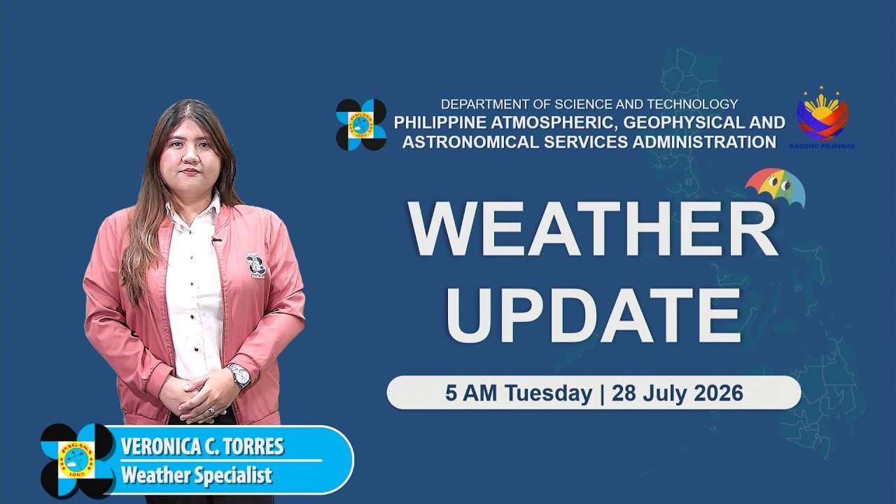 Public Weather Forecast issued at 5:00 AM | July 28, 2026 - Tuesday