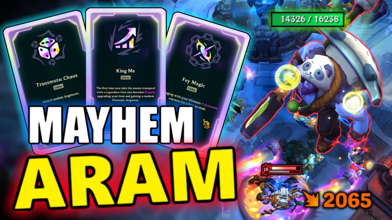 ARAM MAYHEM 30 Minutes LoL FUN MONTAGE #497