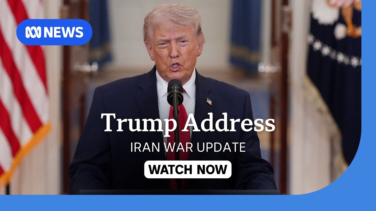 LIVE: Donald Trump delivers address about the war in Iran | ABC NEWS