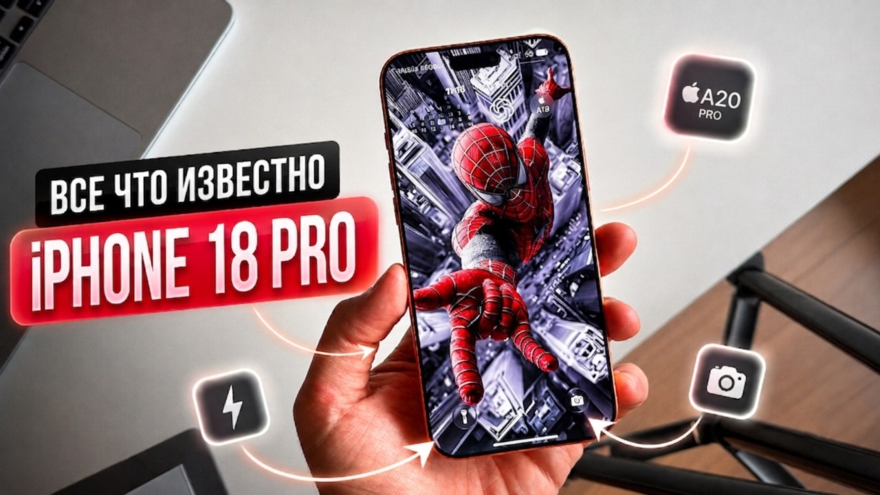 iPhone 18 Pro за $1400? Вот что Apple готовит в 2026, изменения, дата выхода, дизайн iPhone 18 Pro