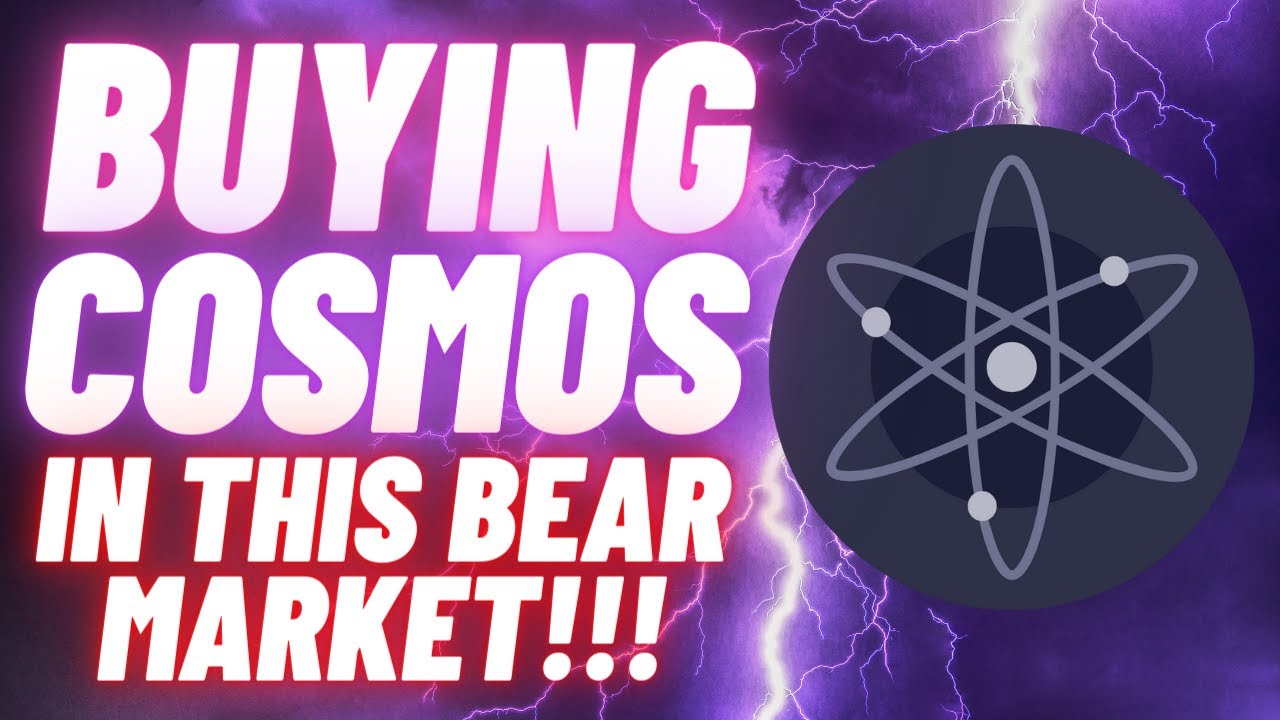 I'm Going To Be BUYING Cosmos ATOM During This Bear Market !! Exciting Project !! Here Is Why !!!!
