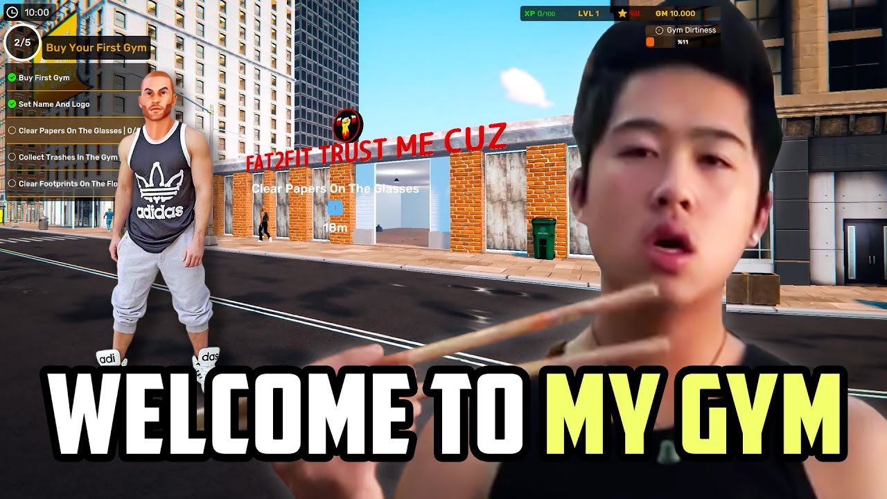 I Built This Gym on Protein Powder - GAMES ARE BACK!