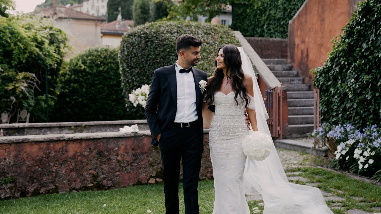 Vanessa & Rashad :: Villa Regina Teodolinda, Lake Como