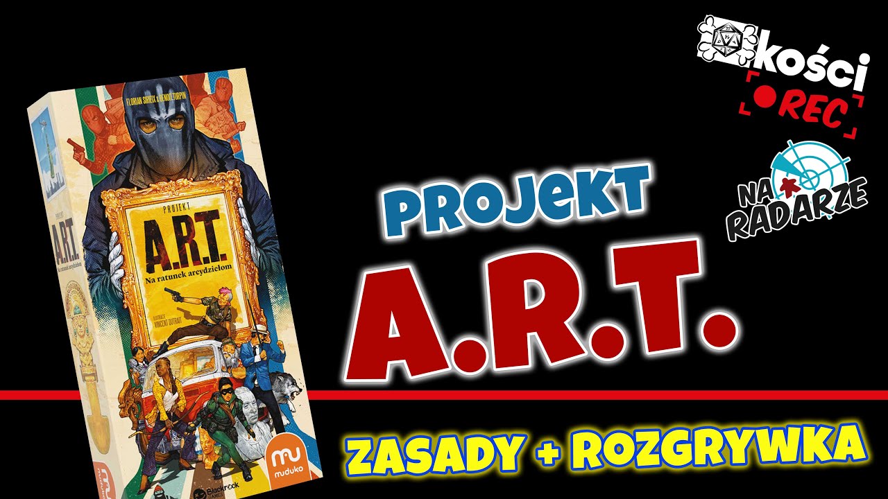 Kości REC - Projekt ART - zasady + rozgrywka z Na Radarze