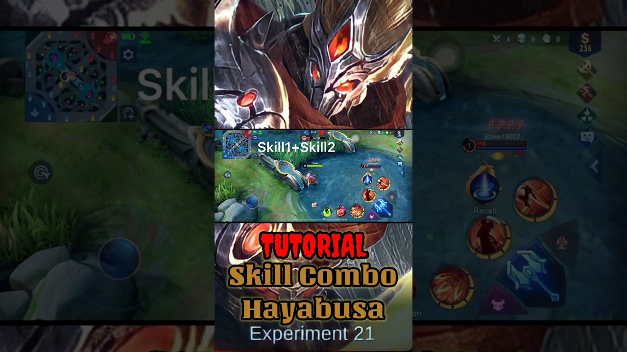 Tips Cara Menggunakan Skill Combo Hayabusa #shorts