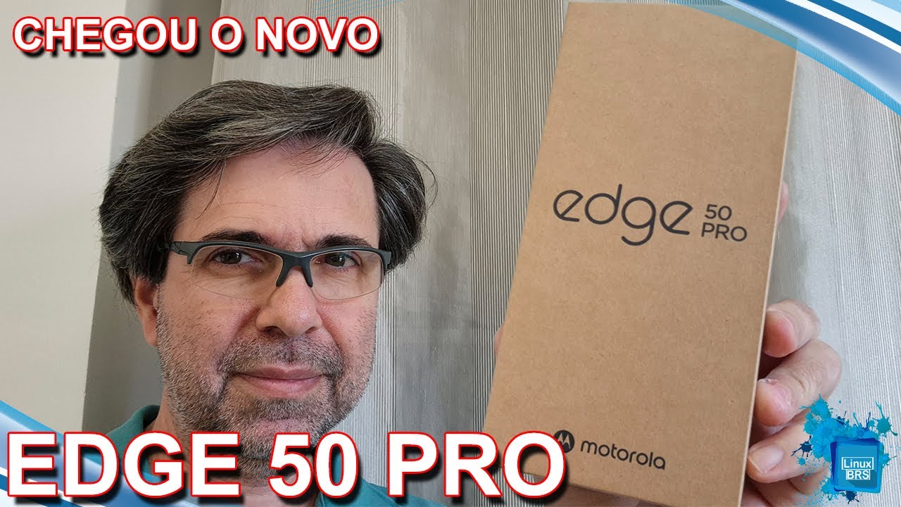 Chegou o novo MOTOROLA EDGE 50 PRO - Unboxing e primeiras impressões | 125W | 12 GB RAM | SD 7 Gen 3