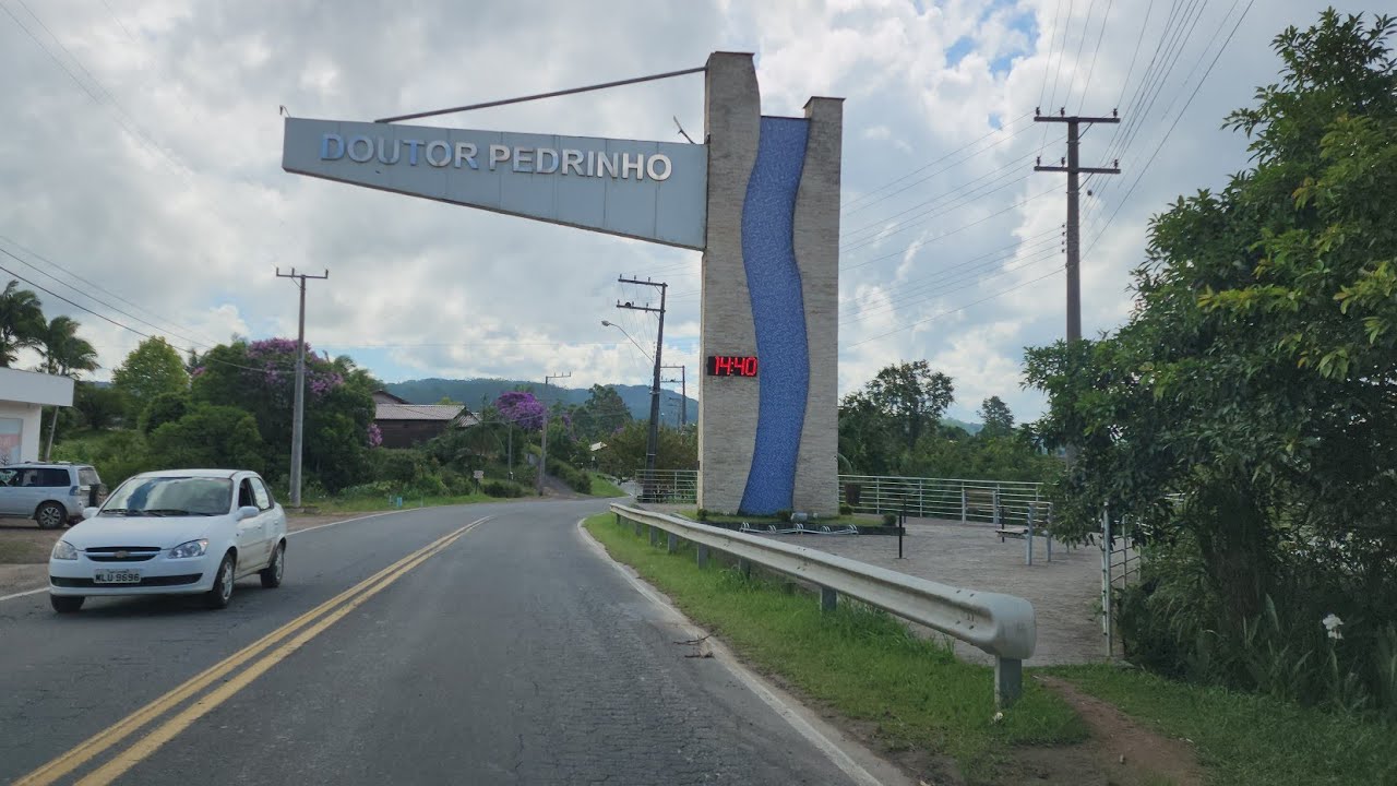 Município de Dr Pedrinho SC.  Centro..