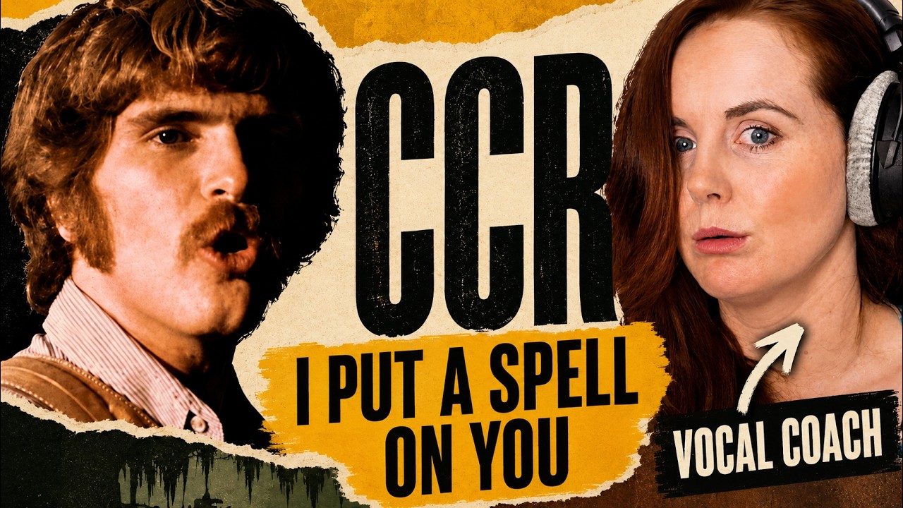 Первый раз! | Creedence Clearwater Revival - I Put A Spell On You | Реакция педагога по вокалу