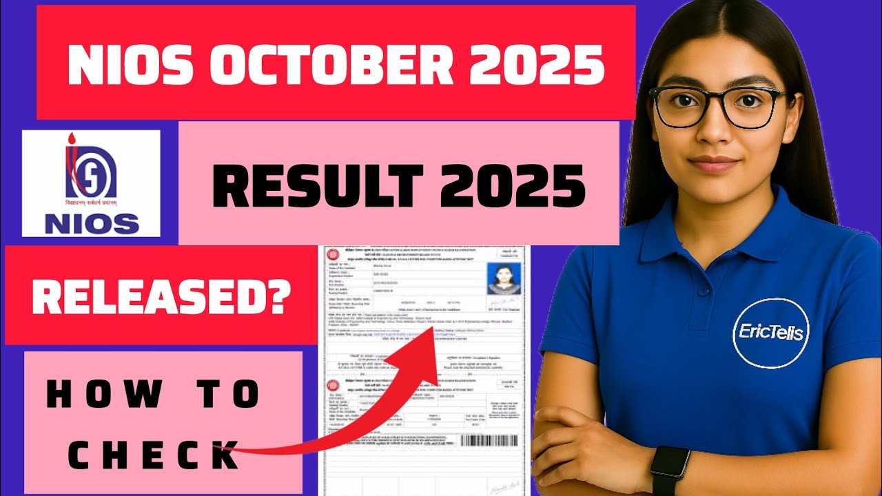 nios october result 2025 | nios october 10th 12th result 2025