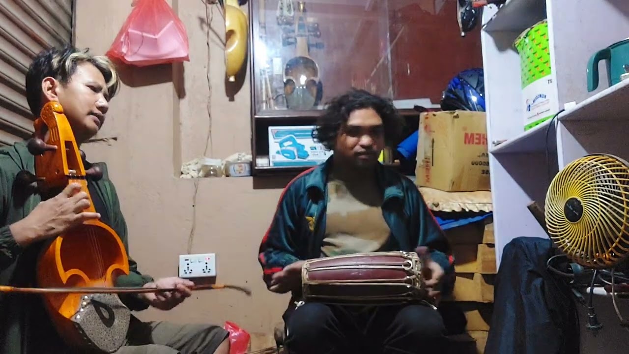 तिम्रै कसम भो सारङ्गी मेक थापा  र मादल राजेश गन्धर्ब