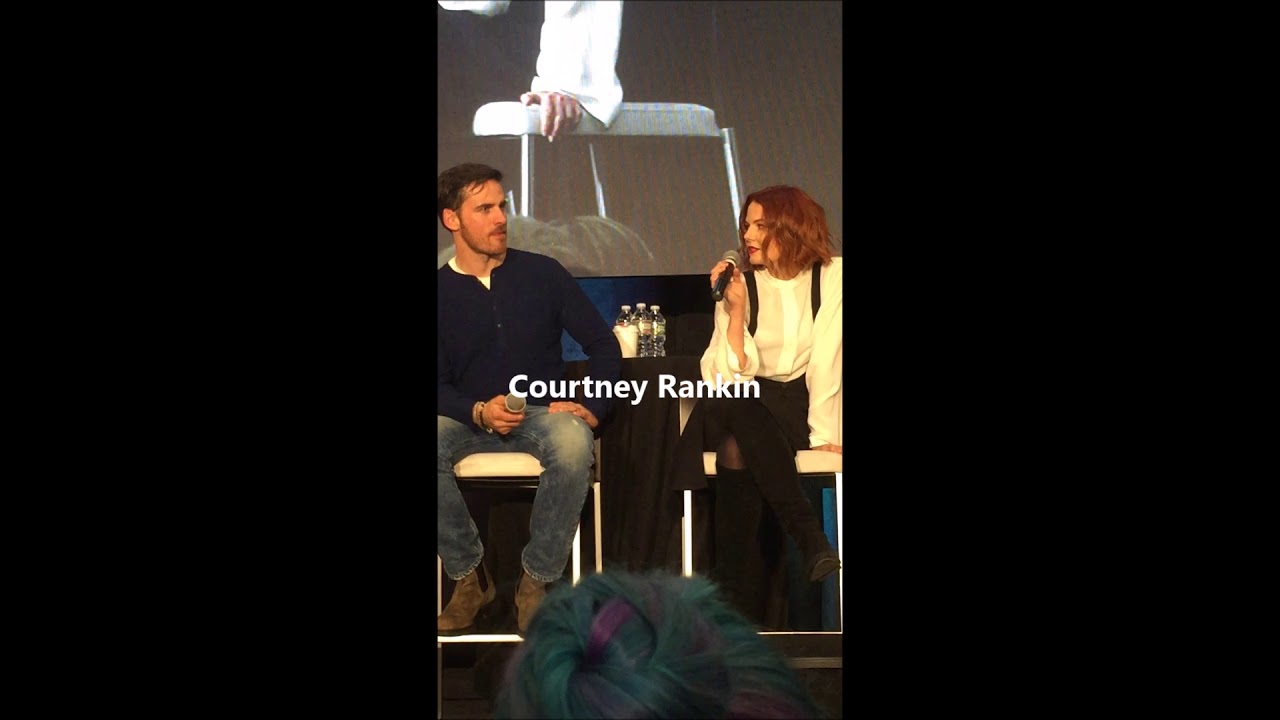 Colin O'Donoghue and Jennifer Morrison ouatnj panel 2017