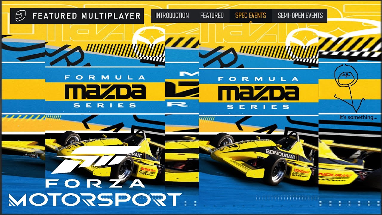 Настройка Formula Mazda в Forza Motorsport