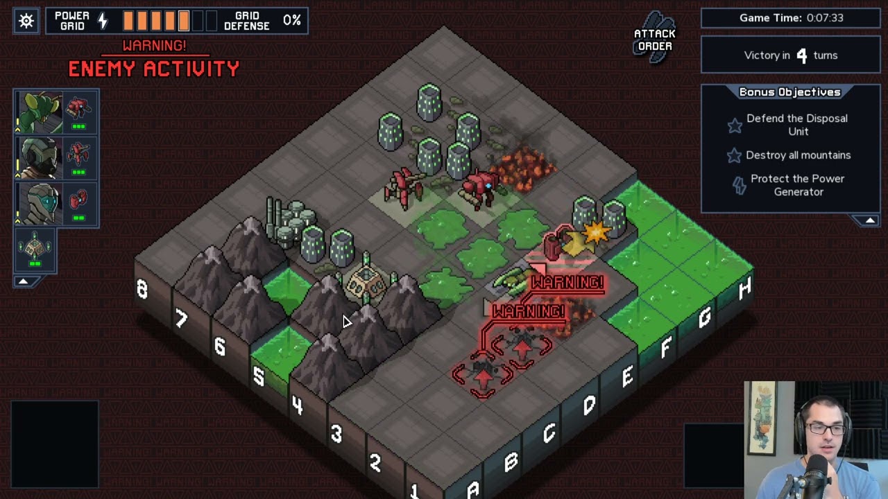Into the Breach Advanced Edition [Unfair]: The Flame Behemoths Squad
