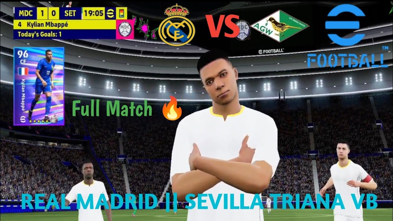eFootball 2026 | REAL MADRID vs SEVILLA TRIANA VB Full Match 🔥🥶 |[4K - 60 FPS]
