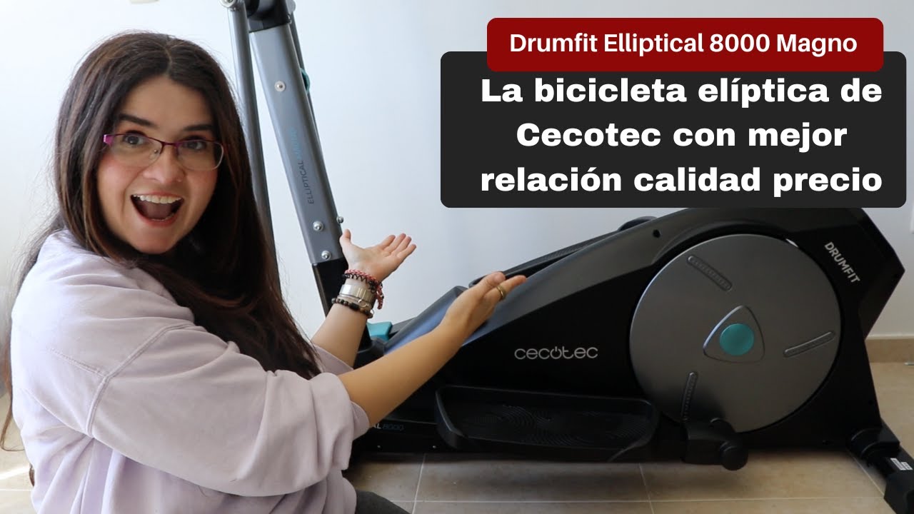 Cómo elegir una BICICLETA ELIPTICA para entrenar en casa: Cecotec Drumfit Elliptical 8000 Magno