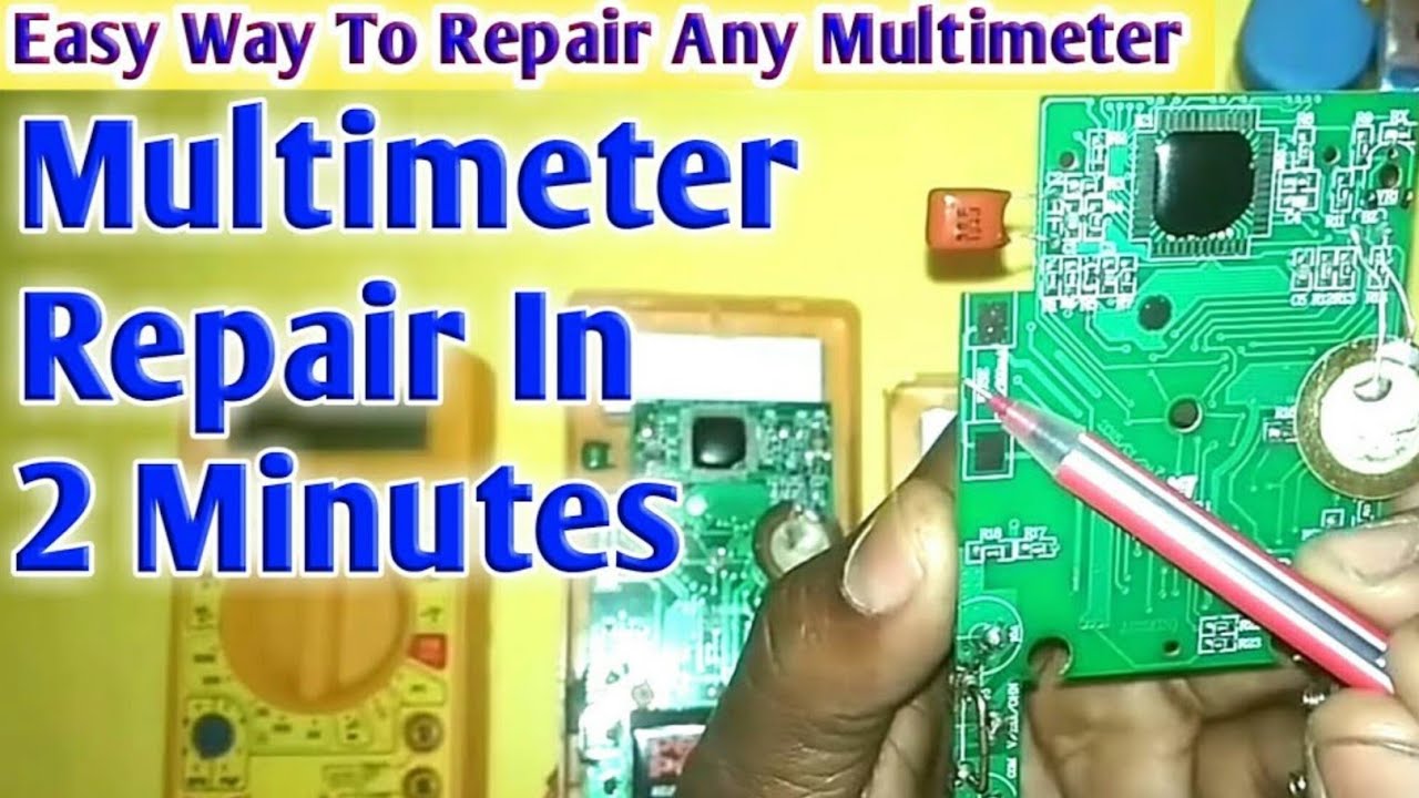 Multimeter Repair All Fault And Solution || How to Repair Digital Multimeter