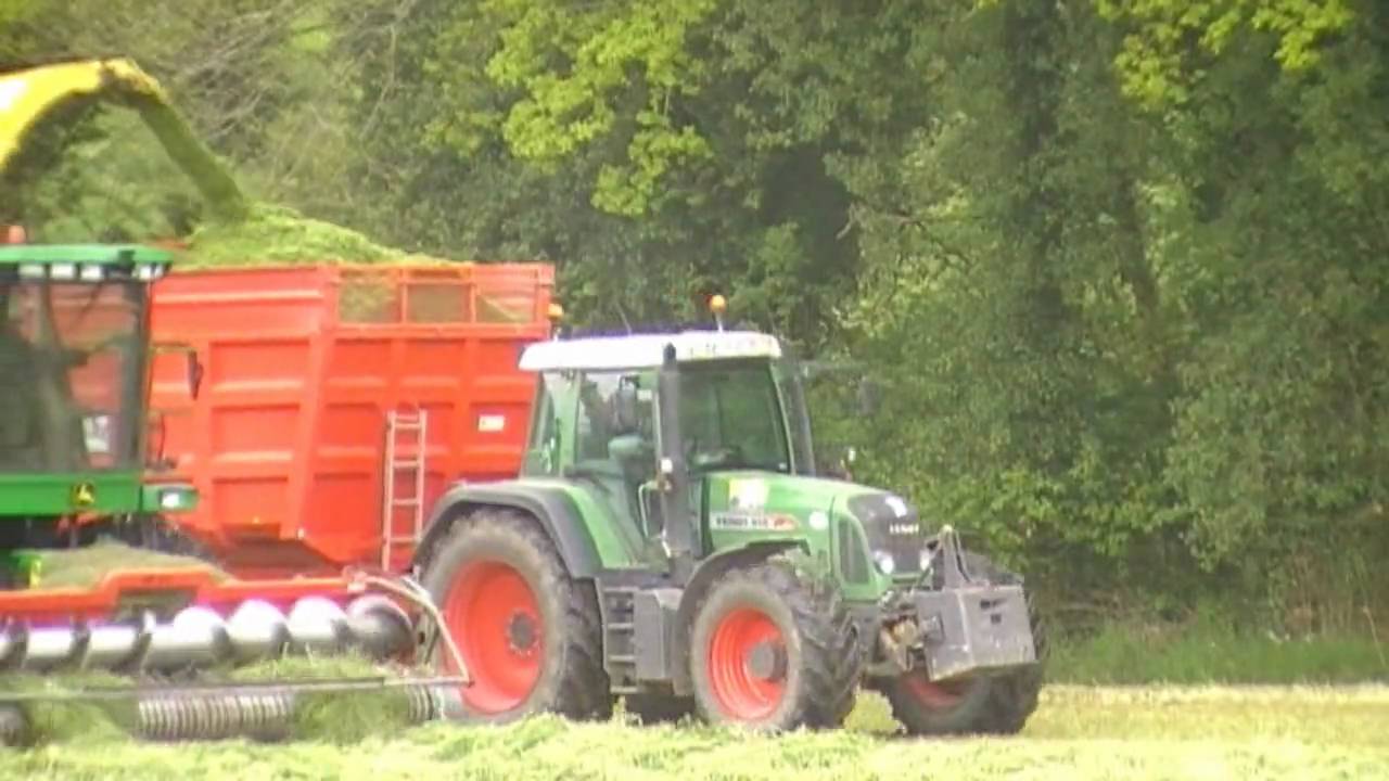 ensilage d'herbe 2010 dans le morbihan 2em partie