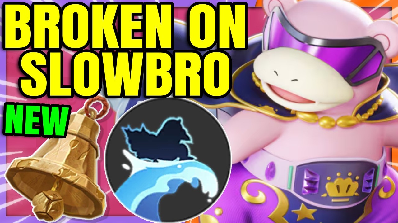 VANGUARD BELL on SURF SLOWBRO is insanely Strong | Pokemon Unite