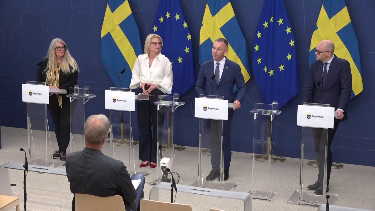 Pressträff om incitament för skattesänkningar i kommuner och regioner