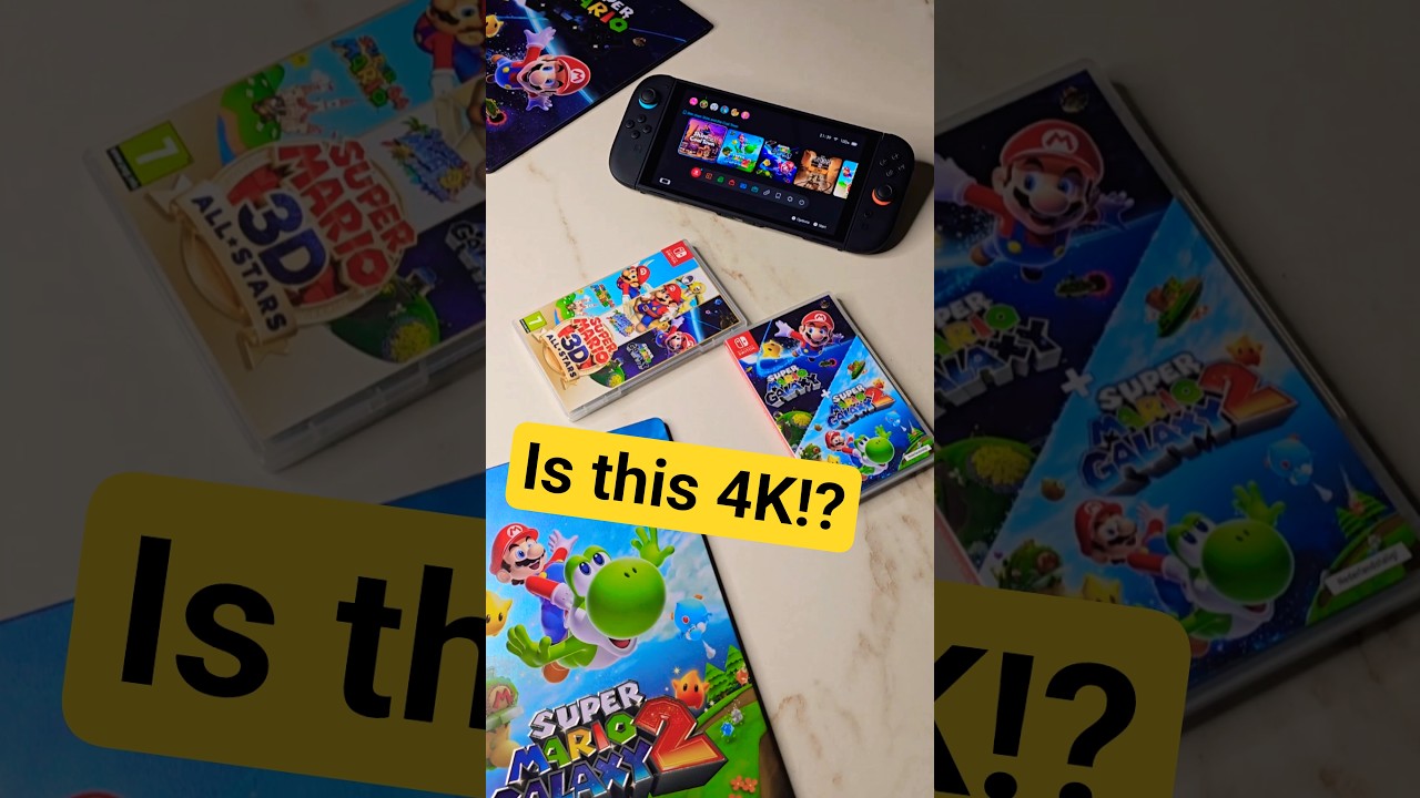 Разница между Super Mario 3D All-Stars и Super Mario Galaxy для Nintendo Switch 2 колоссальна!
