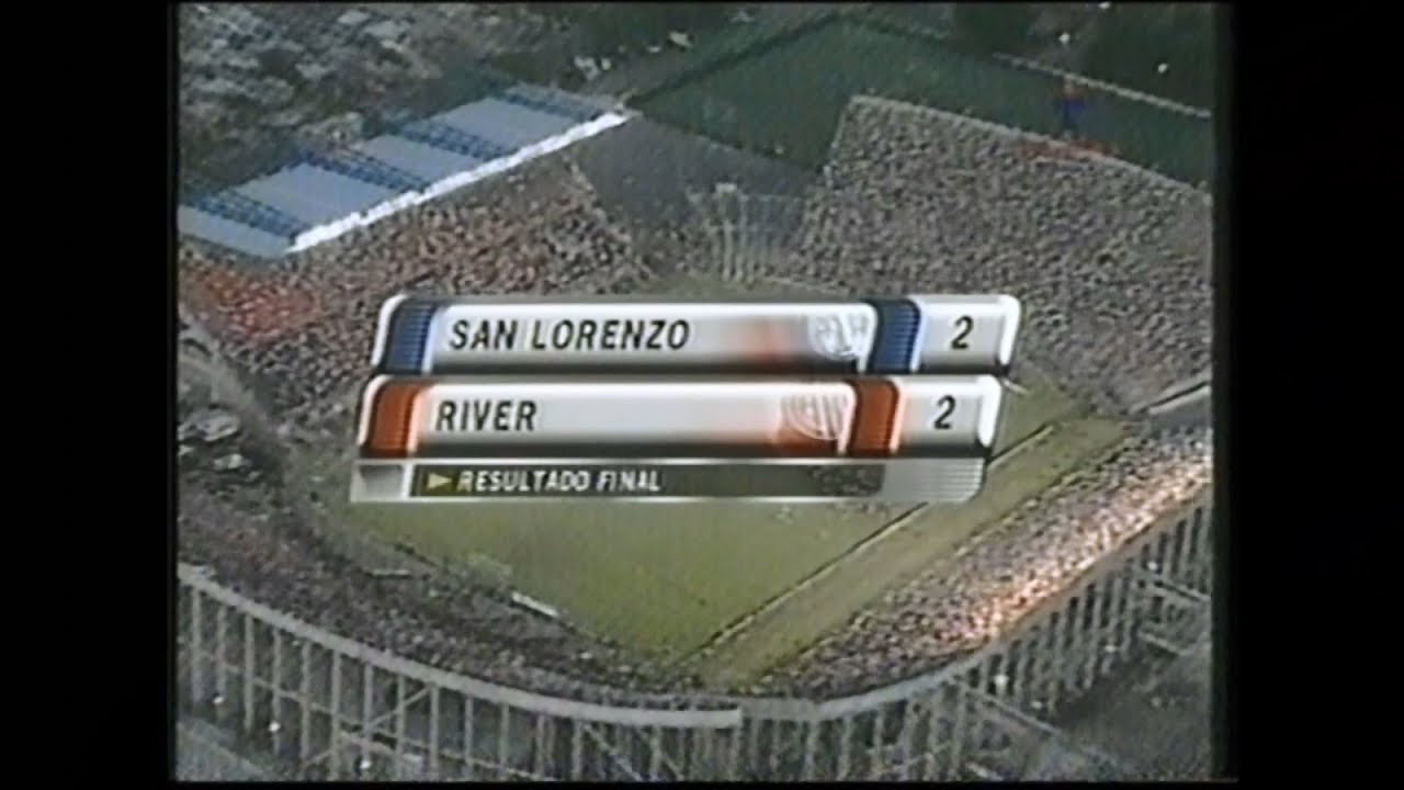 Torneo Apertura 1999: River Plate VS San Lorenzo - 19ma Fecha