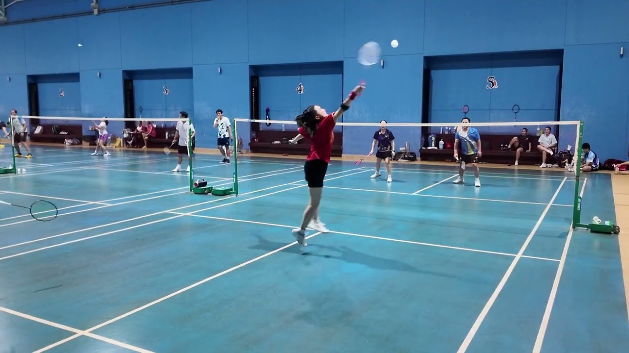 HappyBadminton  17/02/2026-  04#ก๊วนแฮปปี้ #ตีแบด #แบดมินตัน 