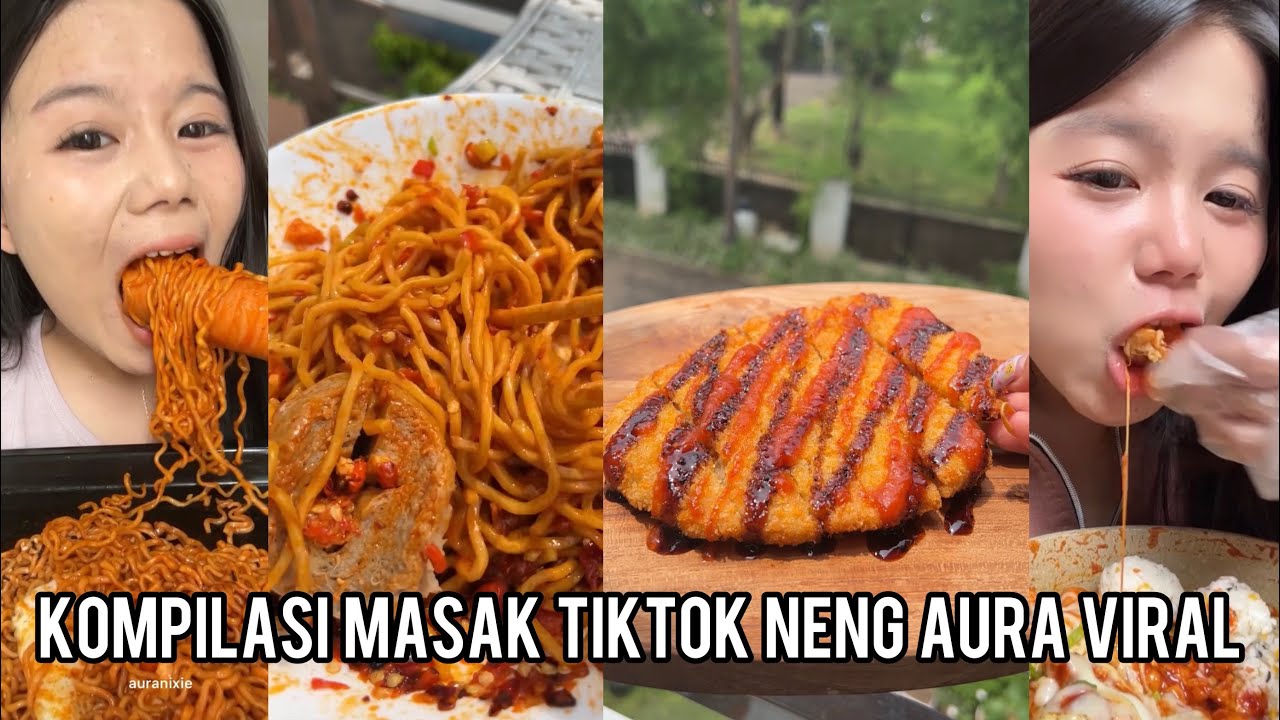 KOMPILASI MASAK MASAK TIKTOK NENG AURA WONDER WOMAN ! 🥳 #Part 1