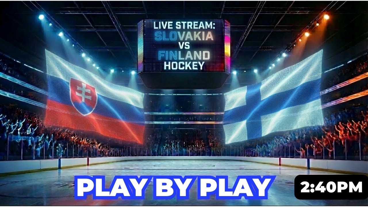 CAN THEY DO IT AGAIN? 🇸🇰 Slovakia vs Finland 🇫🇮 (The 4-1 Repeat?) | Olympic Bronze Medal Live Radio