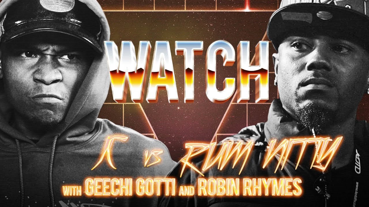WATCH: JC vs RUM NITTY with GEECHI GOTTI and ROBIN RHYMES