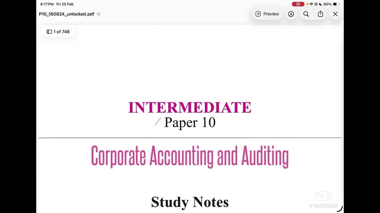 Preference lecture 5
