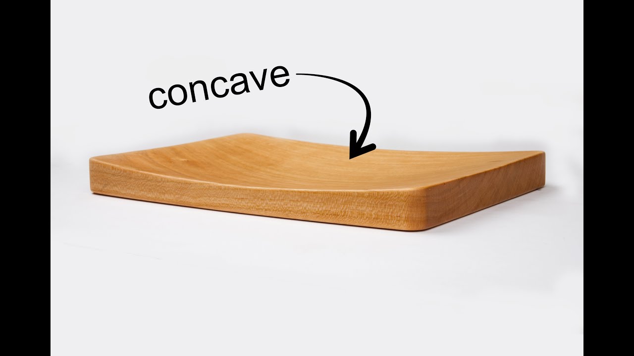 Making a curved top catch all tray